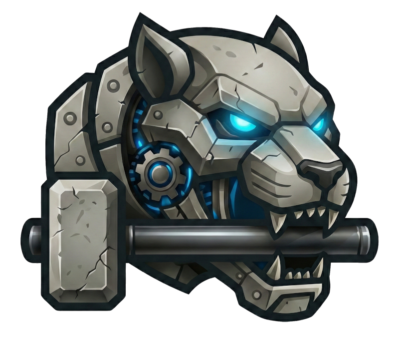 BeastLab AI beast mark, transparent, web size