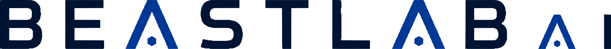 BEASTLAB wordmark on one line with a smaller AI to its right, on a transparent background